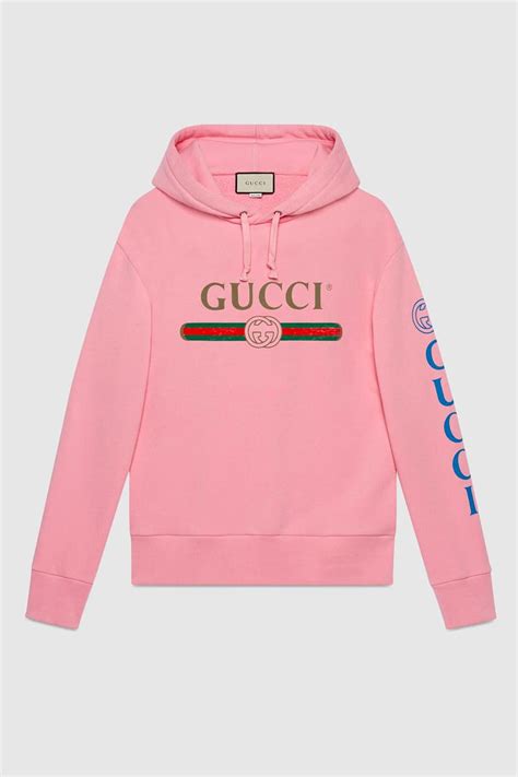 gucci hoodie pink